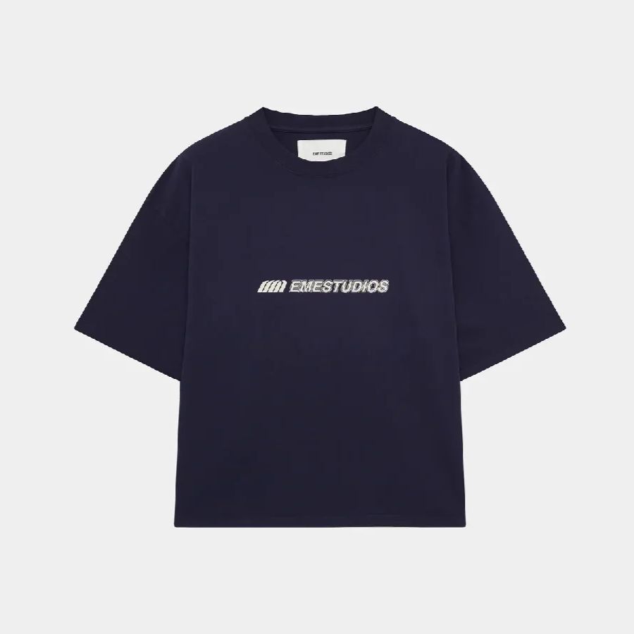 Eme Studios Hiatus Oversized T - Shirt - Black Eme Studios Hiatus Oversized T - Shirt - Black in front side