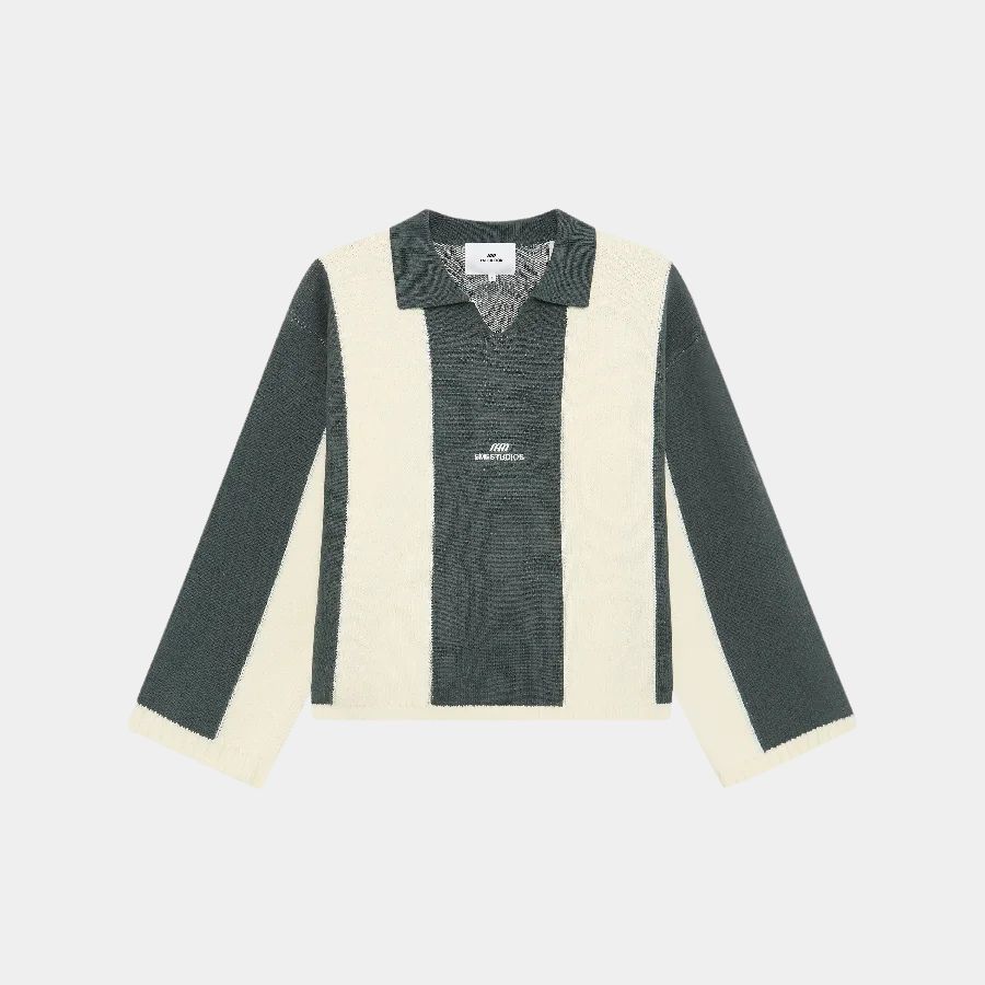 Celery Polo Olive Celery Polo Olive on front side