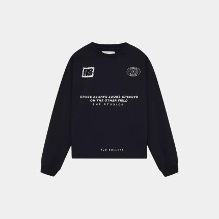 Eme Studios Knit in Black on front side