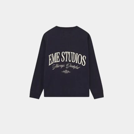 Eme Studios Sweatshirts in Black on front side