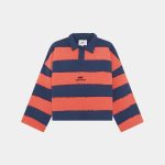 Eme Studios CPH Hot Coral Polo on front side